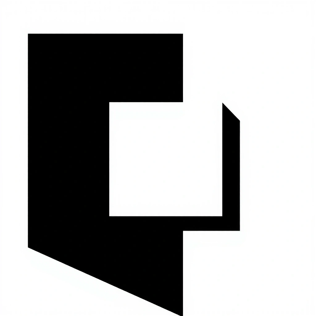 Abstraktní geometrický design s čistými liniemi